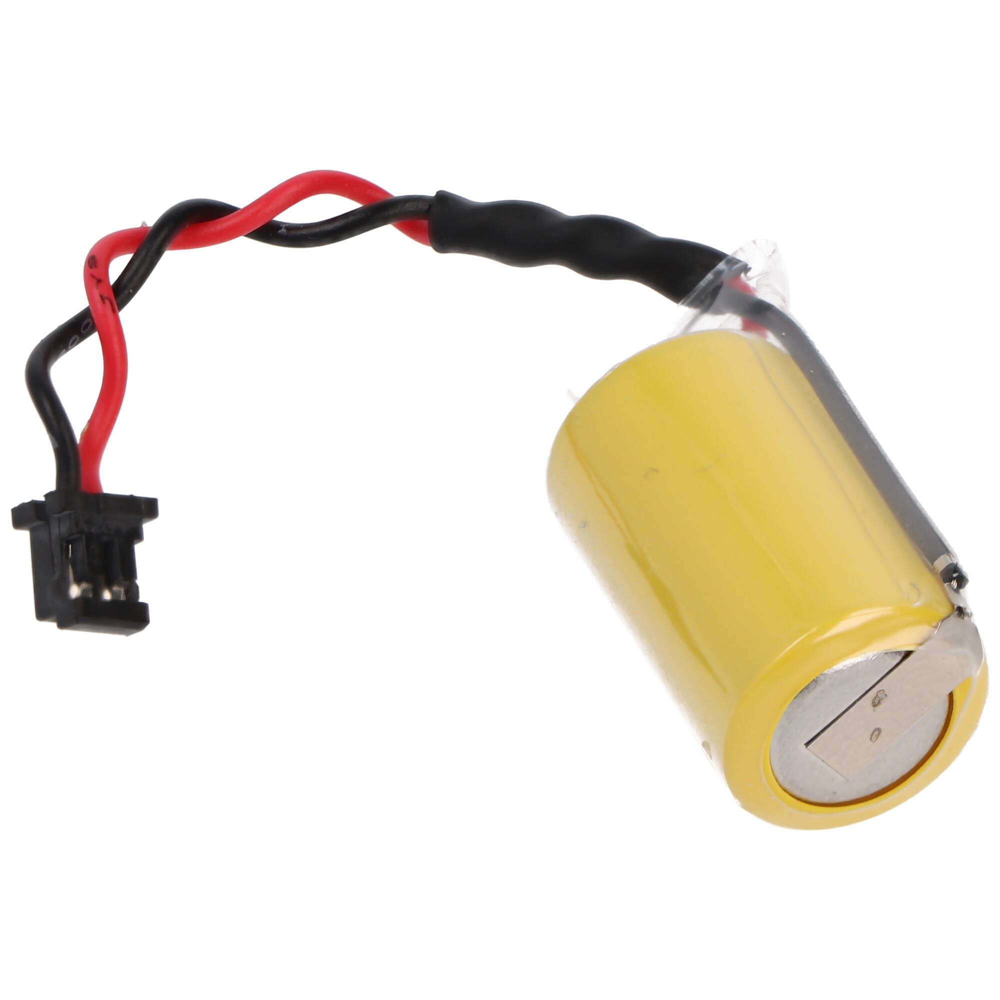 Lithium Batterie passend für Toshiba ER3V mit schwarzem Stecker, unbedingt Stecker beachten, 3,6V 1000mAh