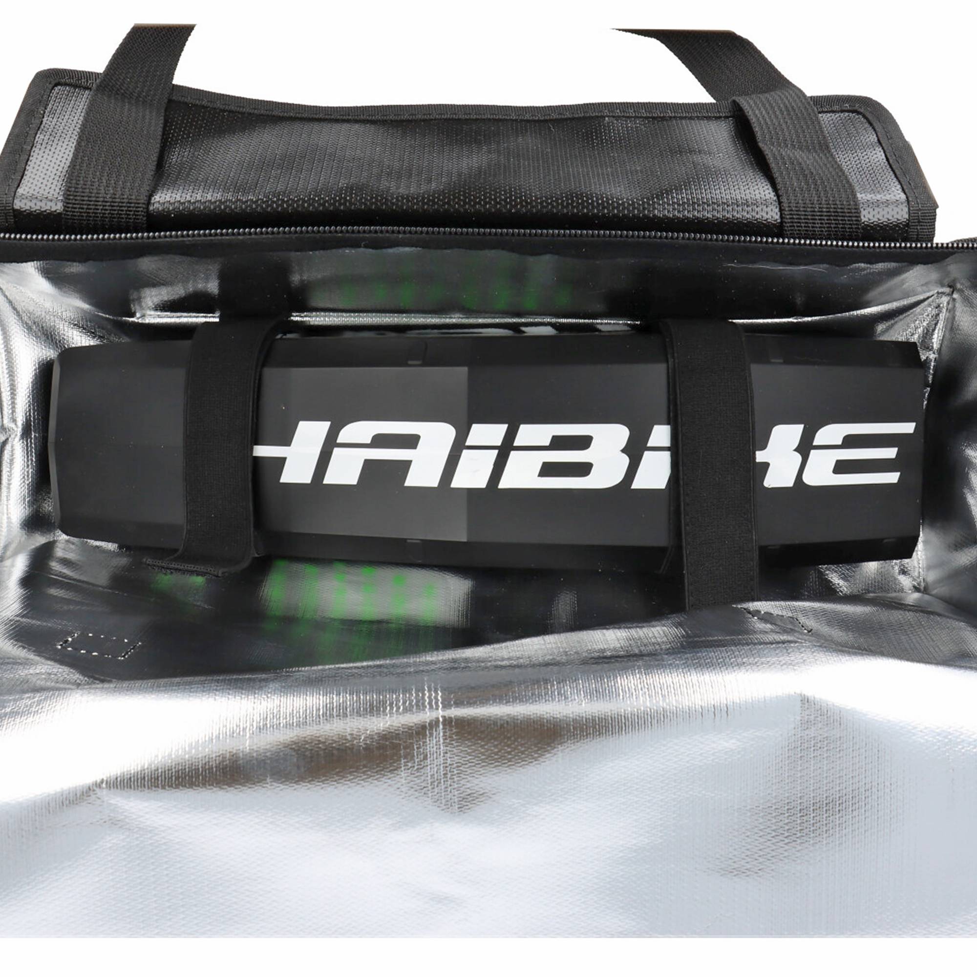 Li-ion AkkuSafe - BikeBag E-Bike Akku Aufbewahrungstasche, schwarz, Abmessungen 150 x 450 x 200mm