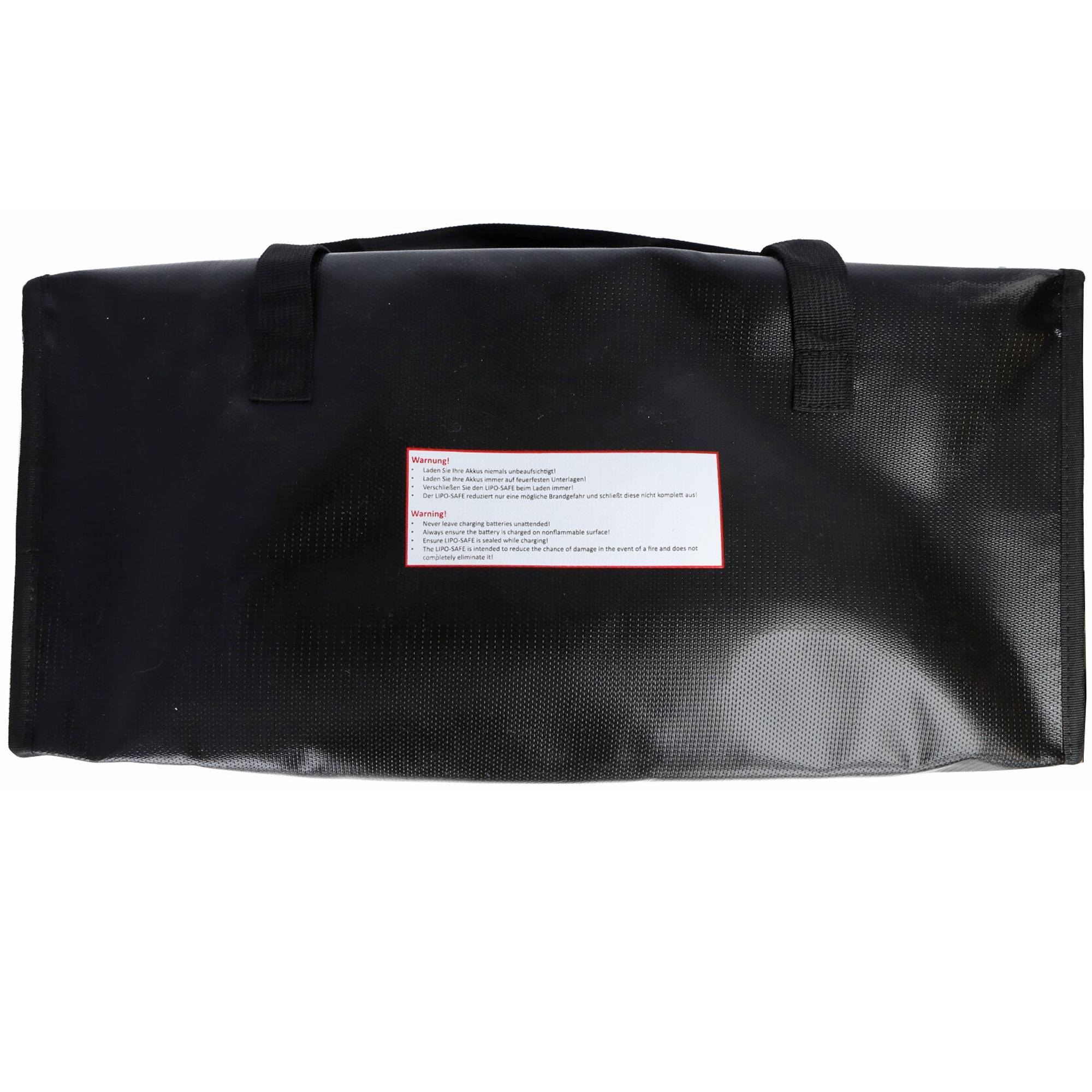 Li-ion AkkuSafe - BikeBag E-Bike Akku Aufbewahrungstasche, schwarz, Abmessungen 150 x 450 x 200mm