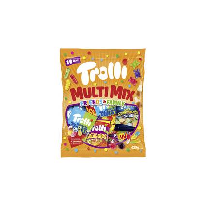 Trolli Fruchtgummi MULTI MIX "FRIENDS & FAMILY", 430 g