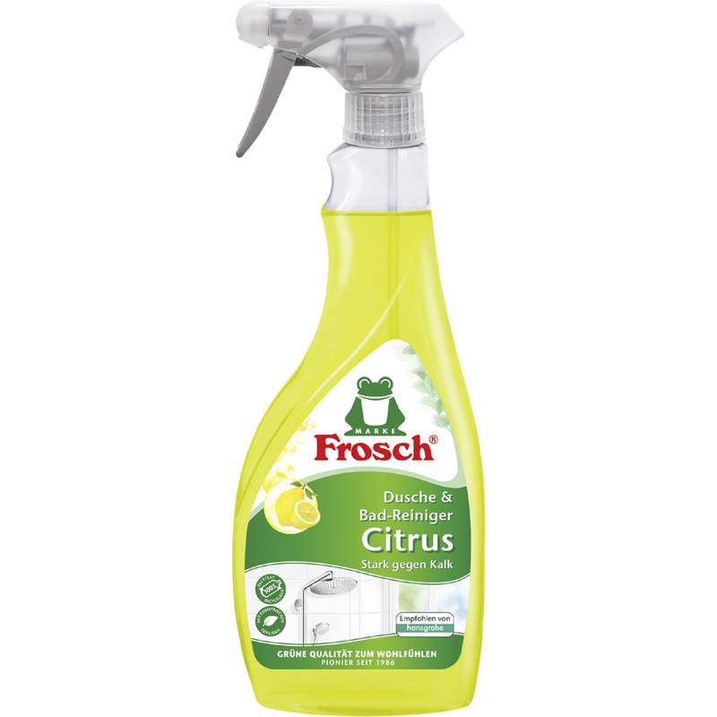 Frosch Dusche- & Badreiniger Citrus, 500 ml Sprühflasche