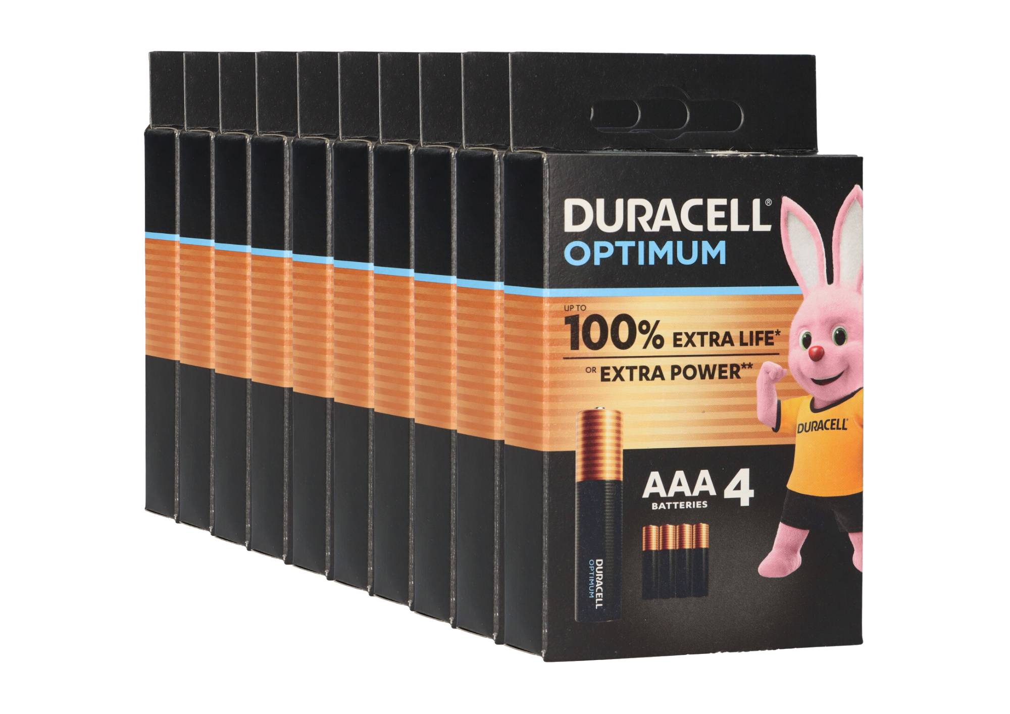 32x Duracell MN2400 AAA Micro Batterie Optimum (8x 4er Blister)