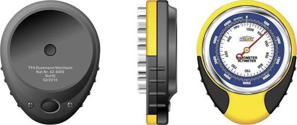 TFA Dostmann HiTrax Globe Höhenmesser Höhen-Bereich 0 bis 5000m