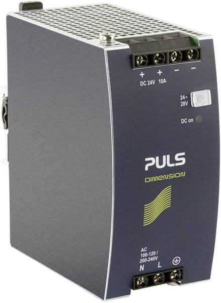 PULS DIMENSION CS10.241 Hutschienen-Netzteil (DIN-Rail) 24 V/DC 10 A 240 W Anzahl Ausgänge:1 x Inhalt 1 St.