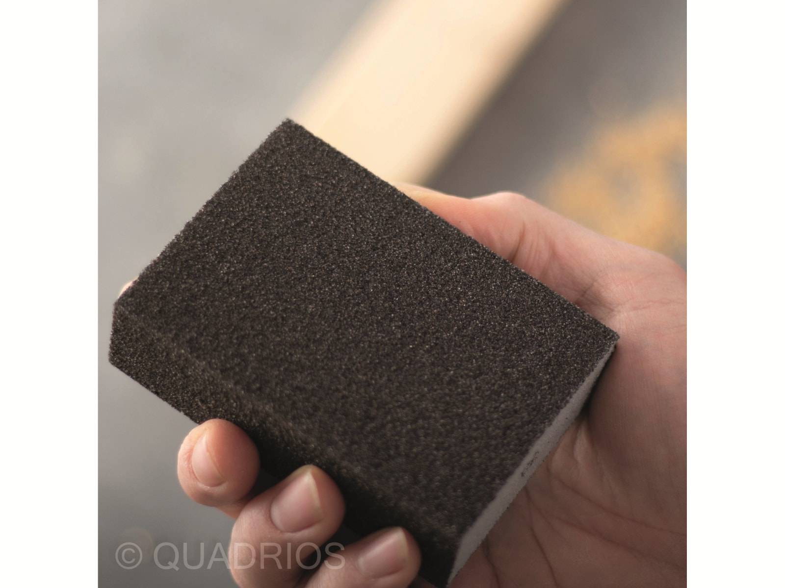 QUADRIOS Schleifschwamm 2202T004, Körnung: 100
