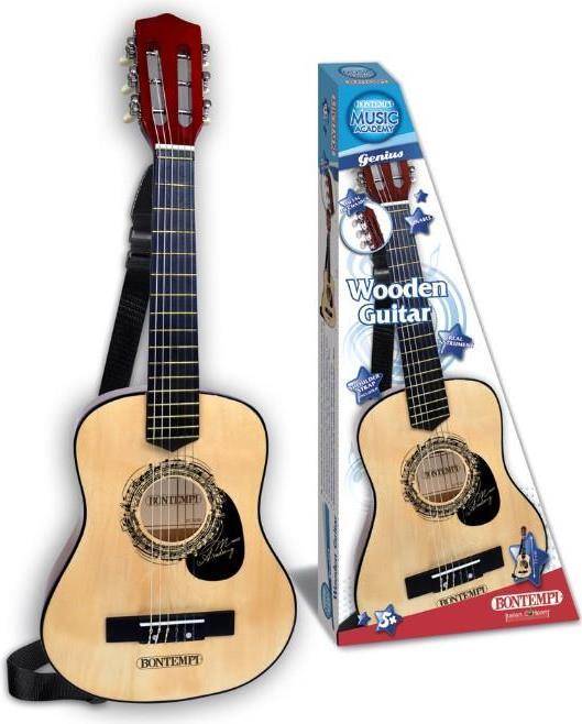 Bontempi Wooden guitar, 75 cm (217530) (217530)