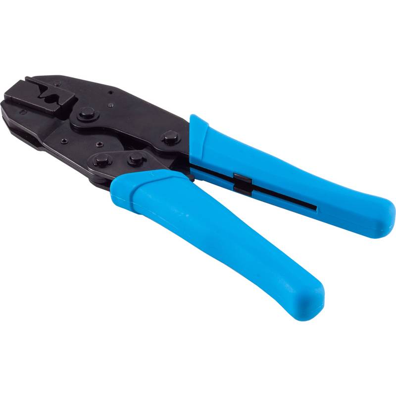 FLEXLINE Crimpzange für Rundkabel/Interlock RJ45 Stecker