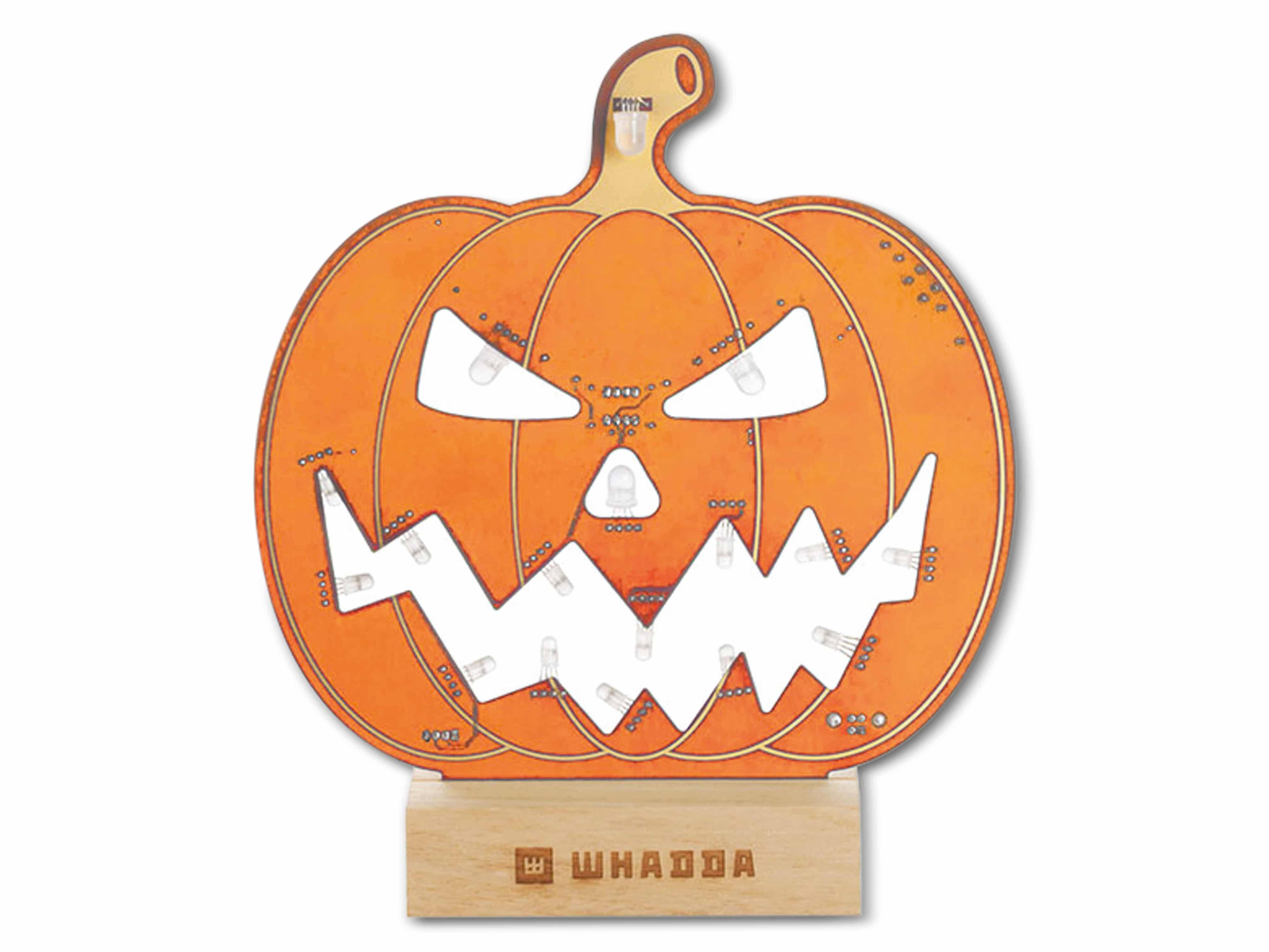 WHADDA XL-Bausatz, Halloween-Kürbis, WSXL108