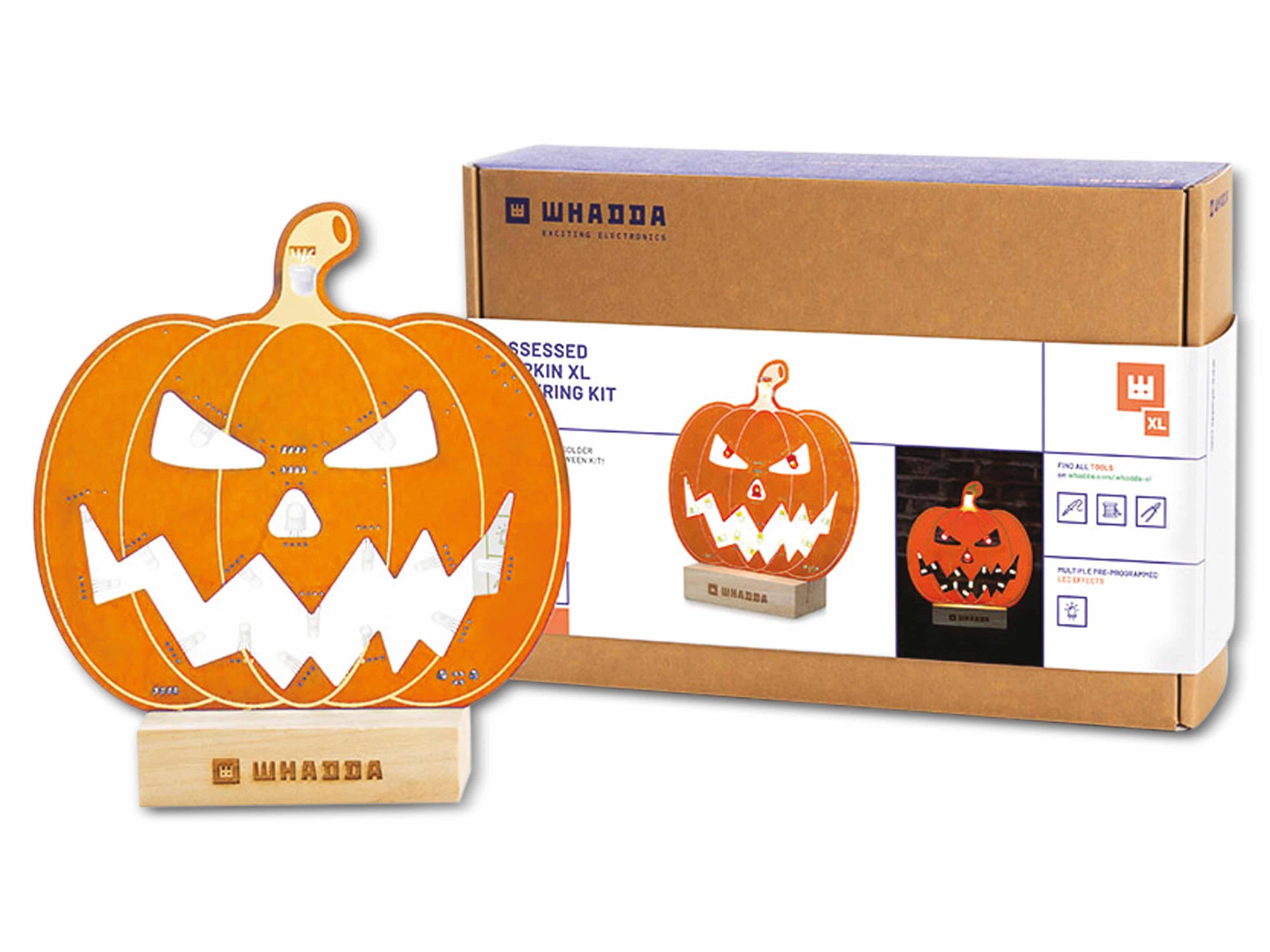 WHADDA XL-Bausatz, Halloween-Kürbis, WSXL108