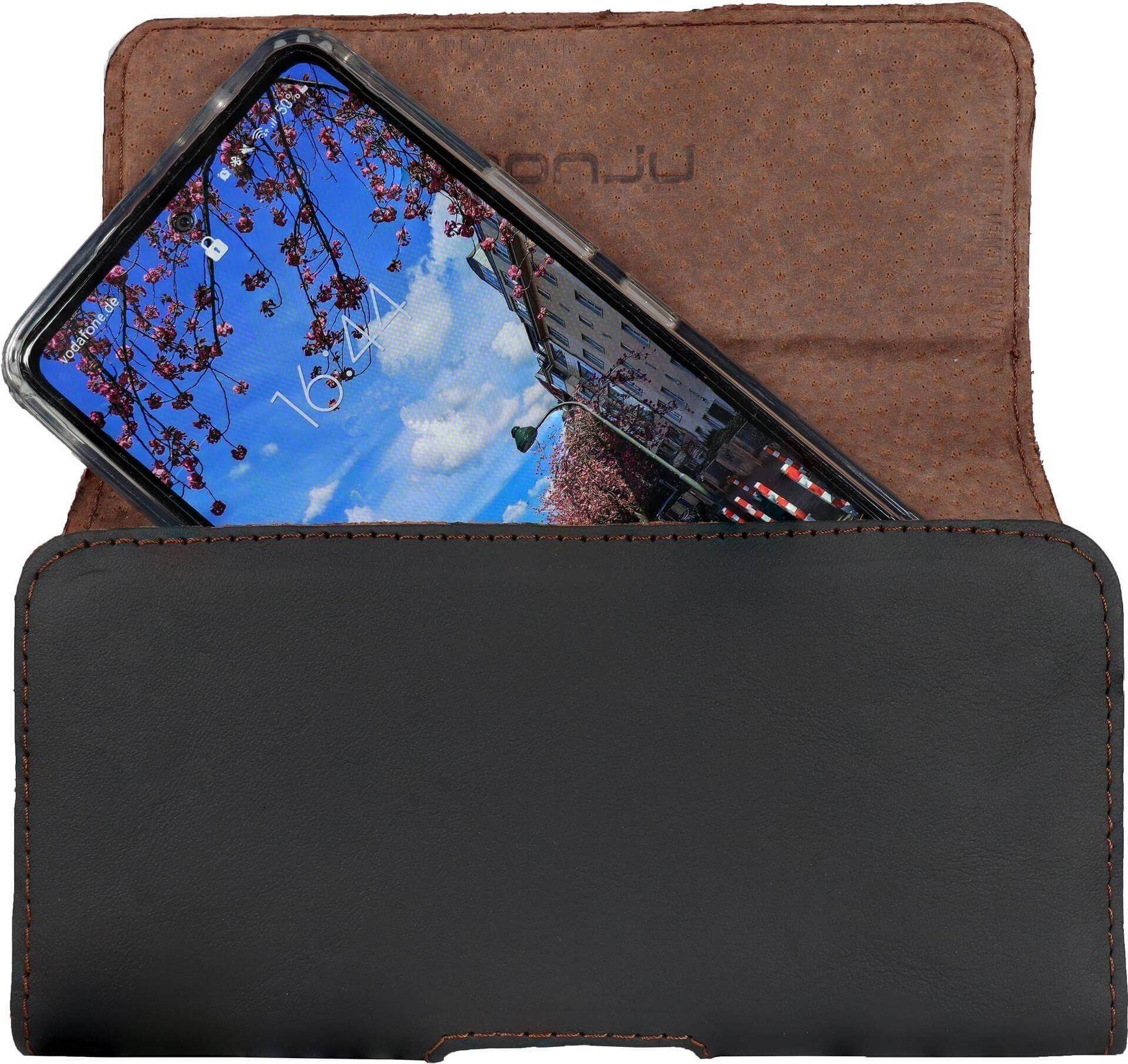 honju horizon Glattleder Gürteltasche