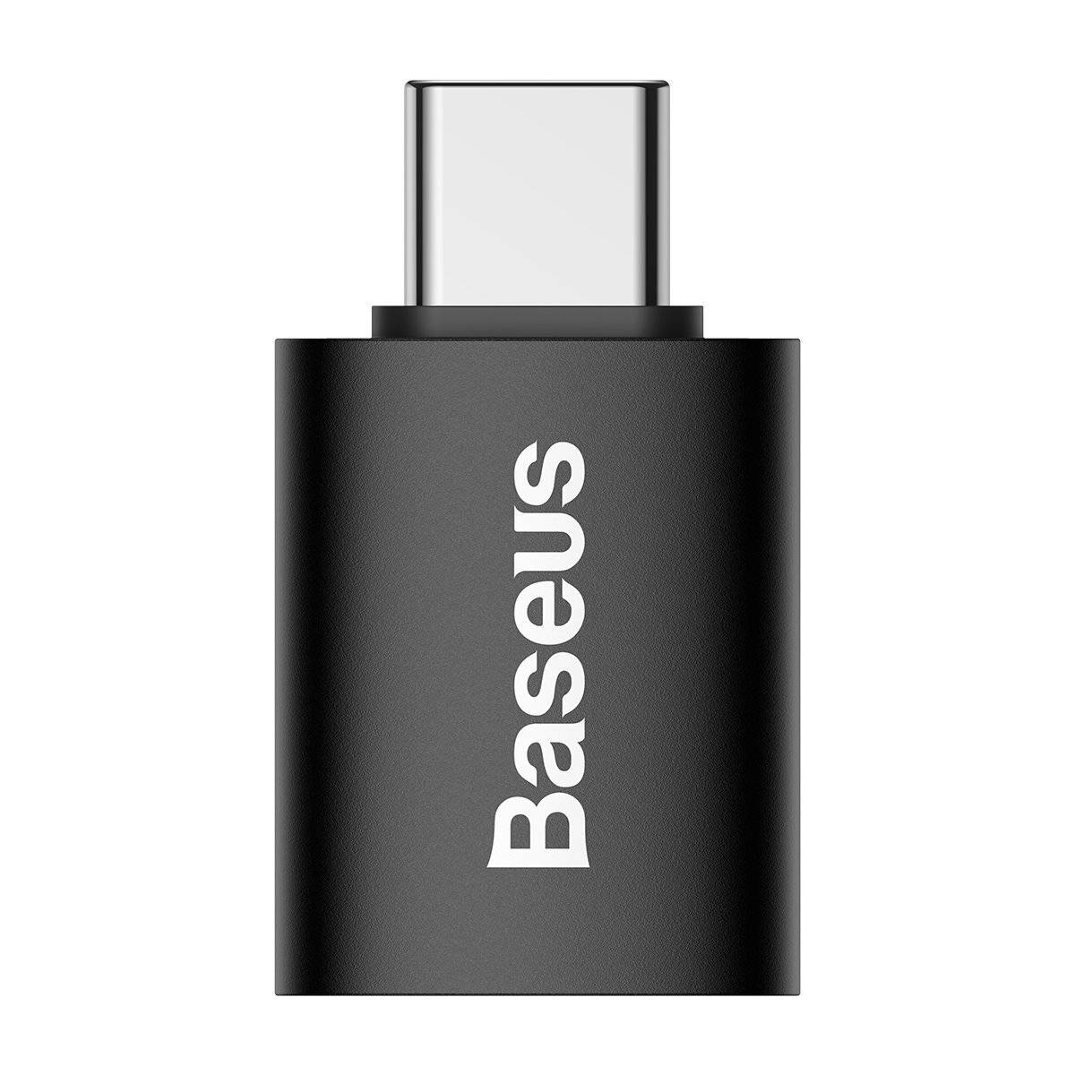 Baseus Ingenuity Series Steckeradapter USB Typ C auf USB-A 3.2 Gen 1 schwarz (ZJJQ000001)