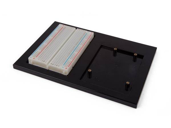 PROJEKT-HALTERUNG FÜR ARDUINO UNO ENTWICKLUNGSBOARD + STECKPLATINE