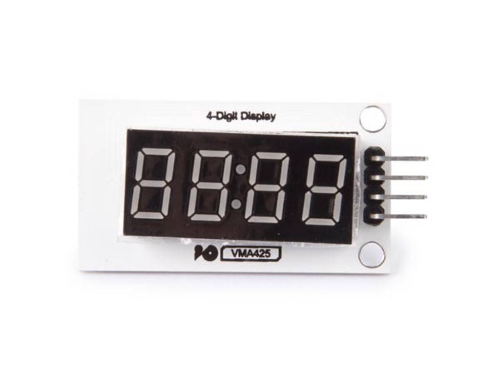4-STELLIGE ANZEIGE MIT TREIBER (TM1637)