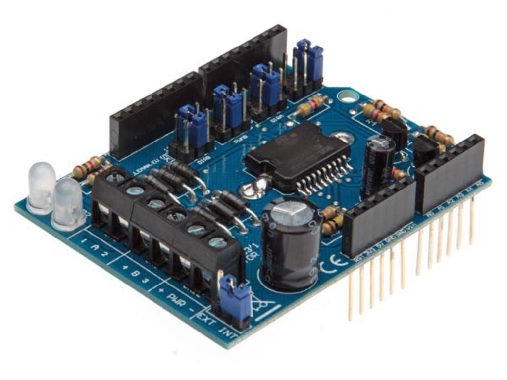 MOTOR & POWER SHIELD FÜR ARDUINO