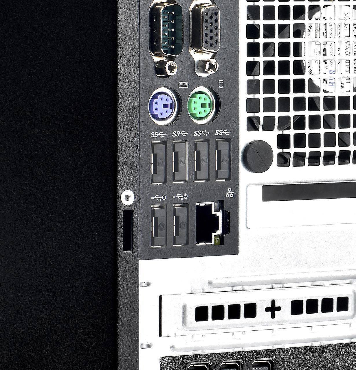 Smartkeeper UL03P2BK Schnittstellenblockierung Schnittstellenblockierung + Schlüssel USB Typ-A Schwarz Kunststoff 100 St