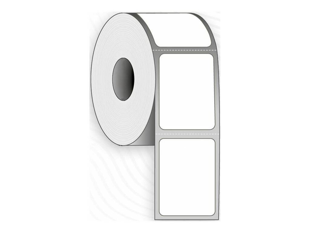Capture Polyester - permanenter Klebstoff - unbeschichtet - perforiert - weiß -