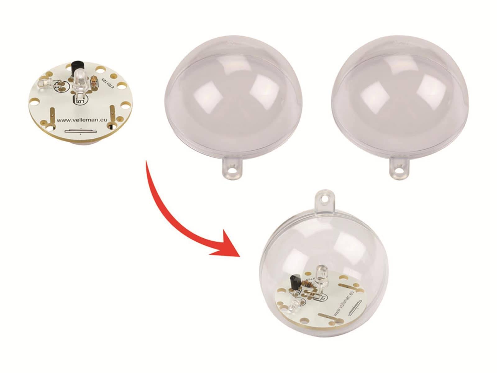 WHADDA Bausatz, WSL197, RGB LED-Kugel