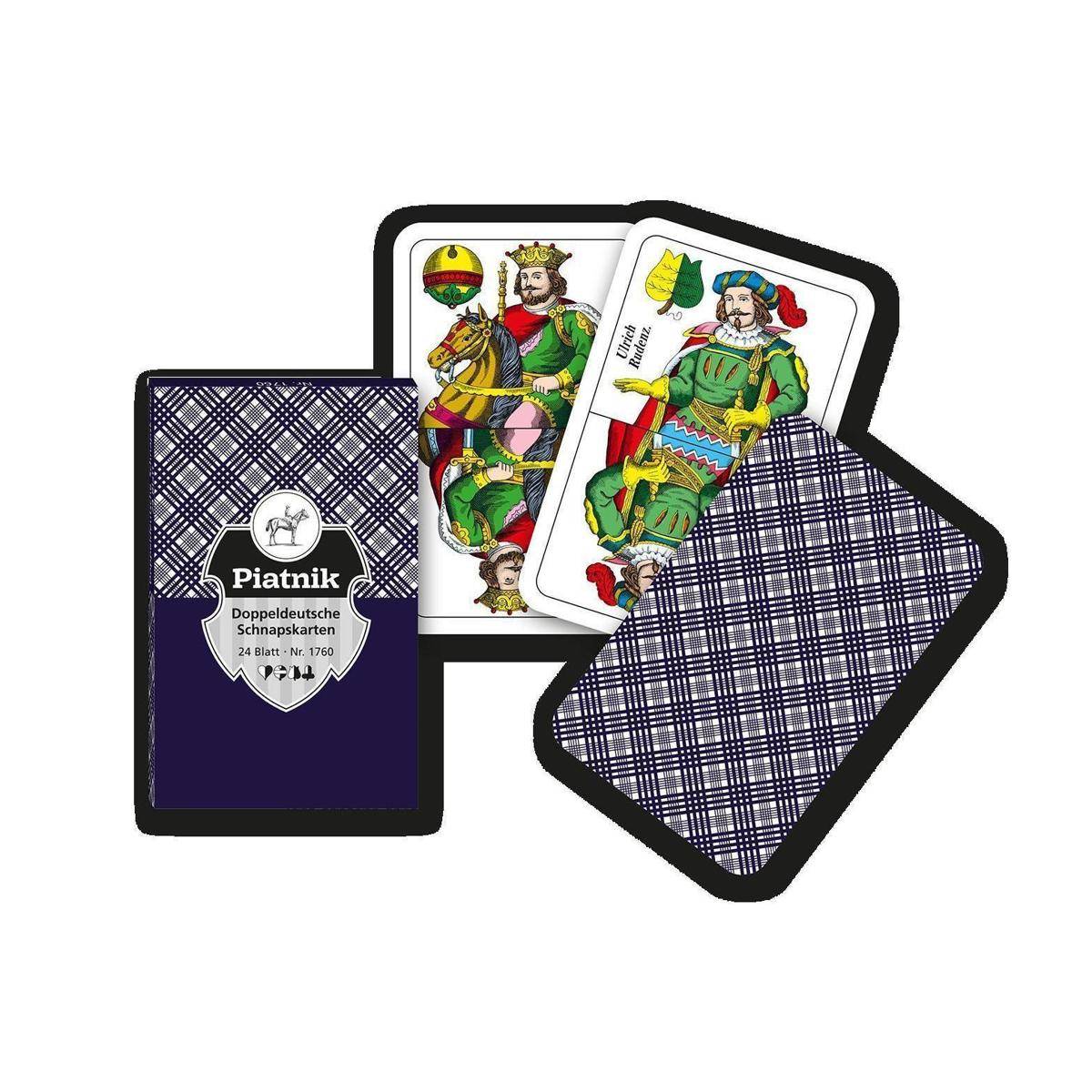 1760 - Schnapskarten ddt. Karo 24 Bl