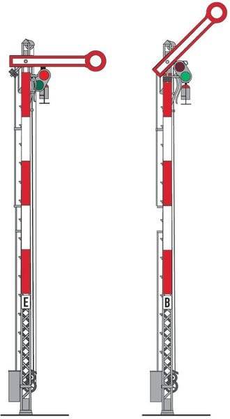 Märklin - Hauptsignal mit Gittermast