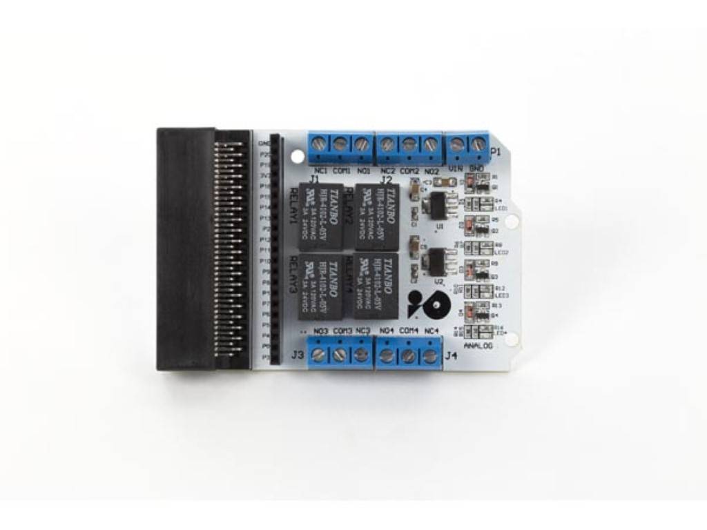 4-KANAL RELAISMODUL FÜR MICROBIT®
