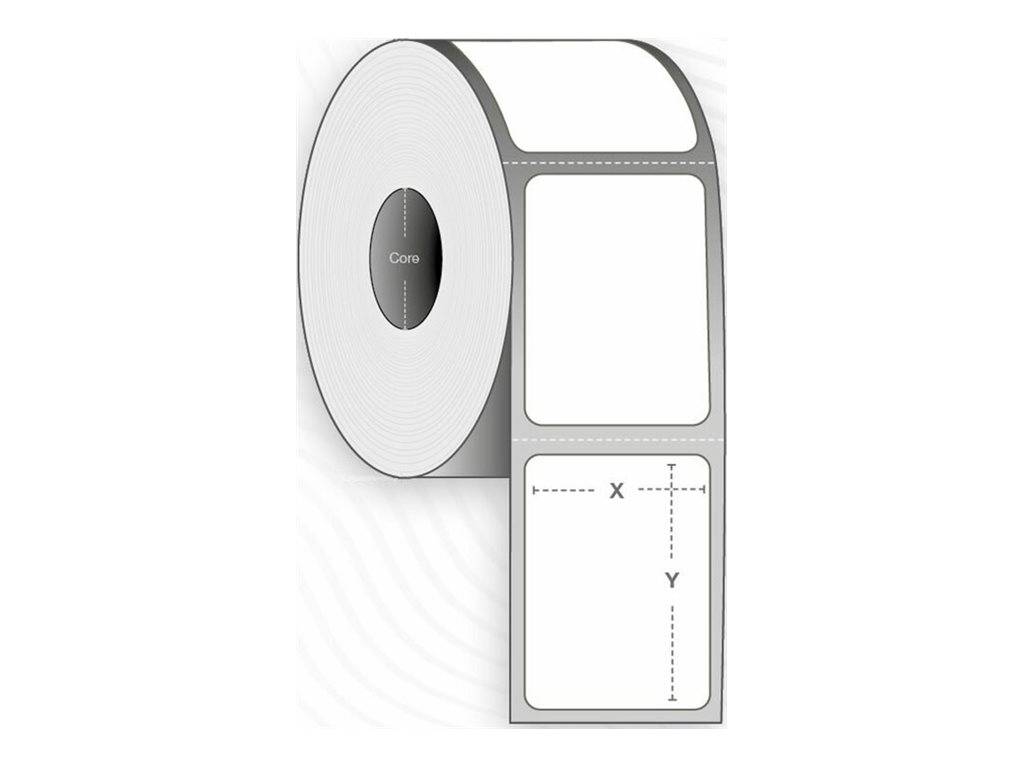 Capture Polyester - permanenter Klebstoff - unbeschichtet - perforiert - weiß -