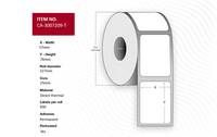 Capture Label 57 x 76mm Core 25mm Direct Thermal Coated