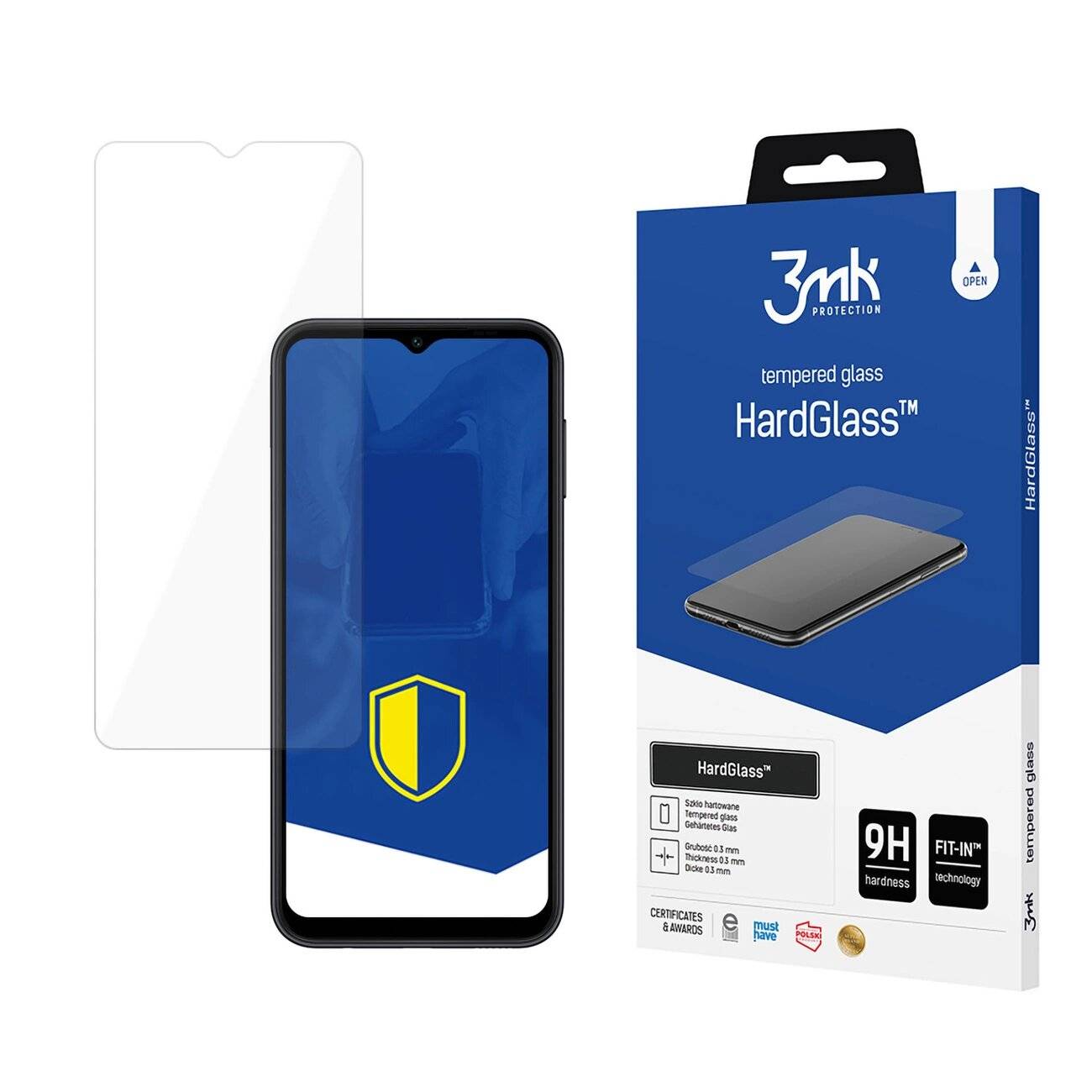 9H 3mk HardGlass™ Glas Samsung Galaxy A14 / 5G
