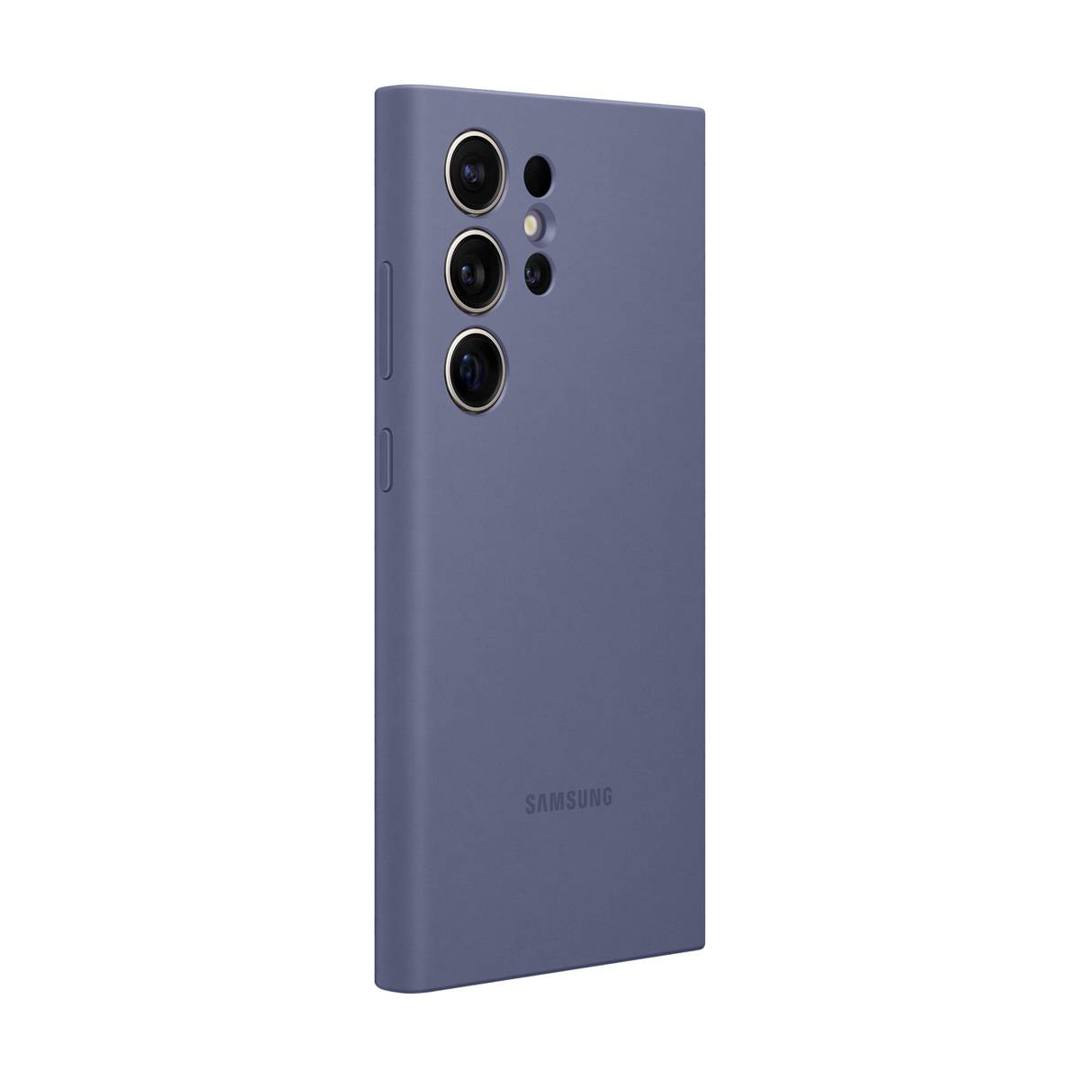 Silikonhülle für Galaxy S24 Ultra, Violett