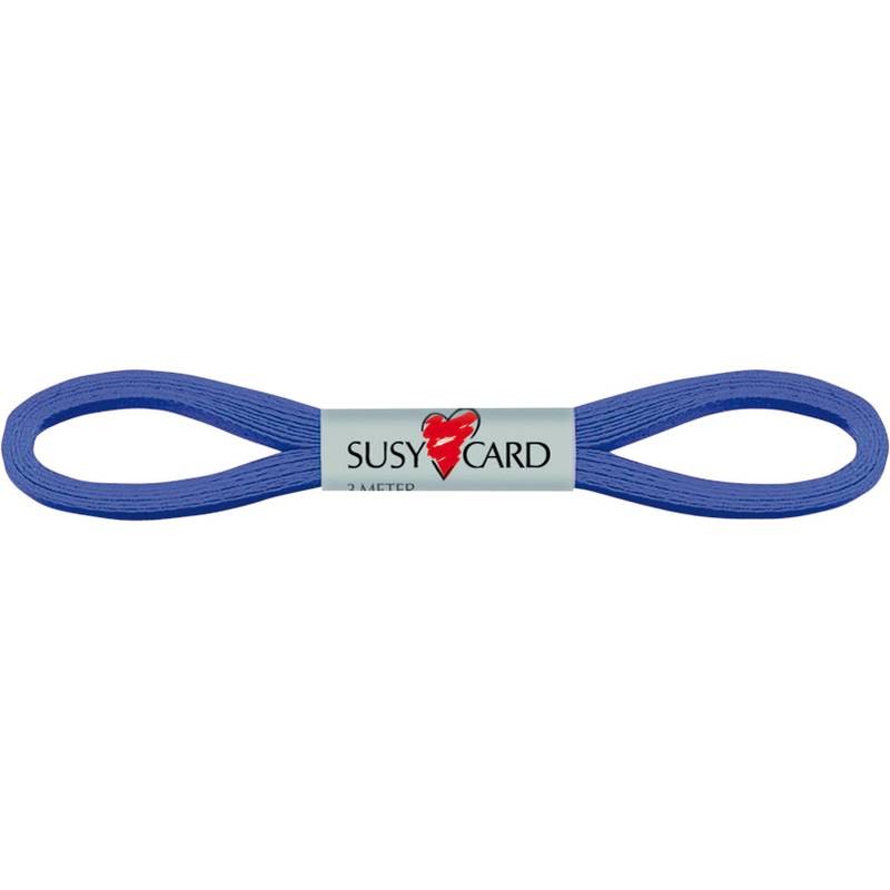 SUSY CARD Geschenkband "Easy", 6 mm x 3 m, royalblau