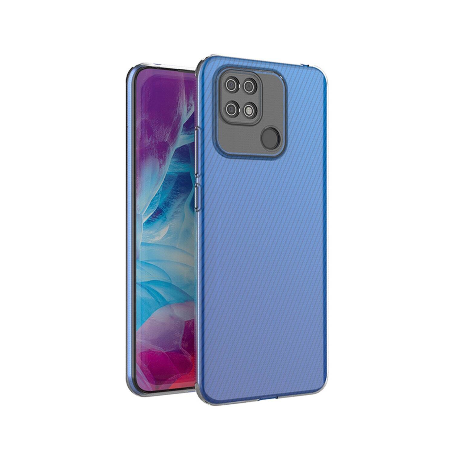 Silikon Hülle Basic kompatibel mit HTC 11 Case TPU Soft Handy Cover Schutz Transparent
