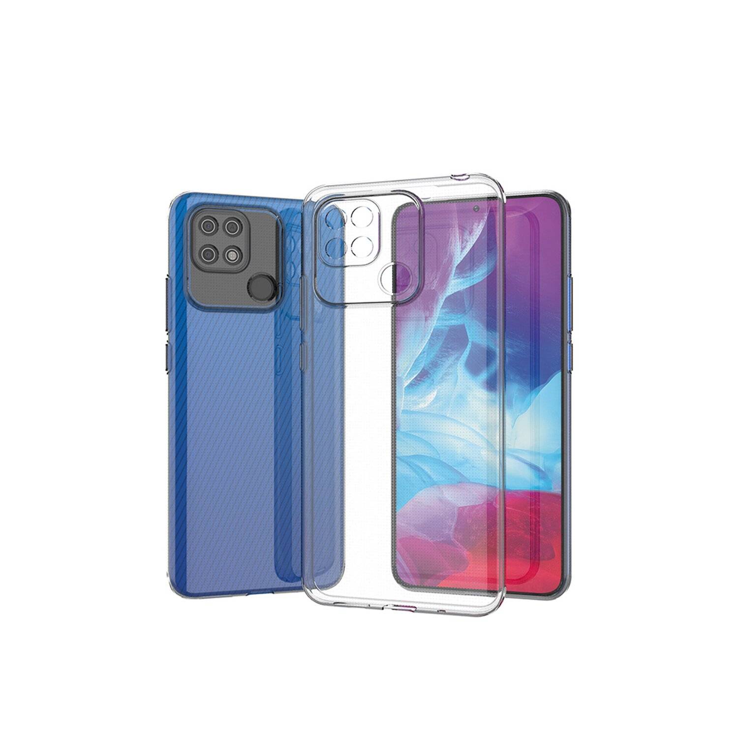Silikon Hülle Basic kompatibel mit HTC 11 Case TPU Soft Handy Cover Schutz Transparent