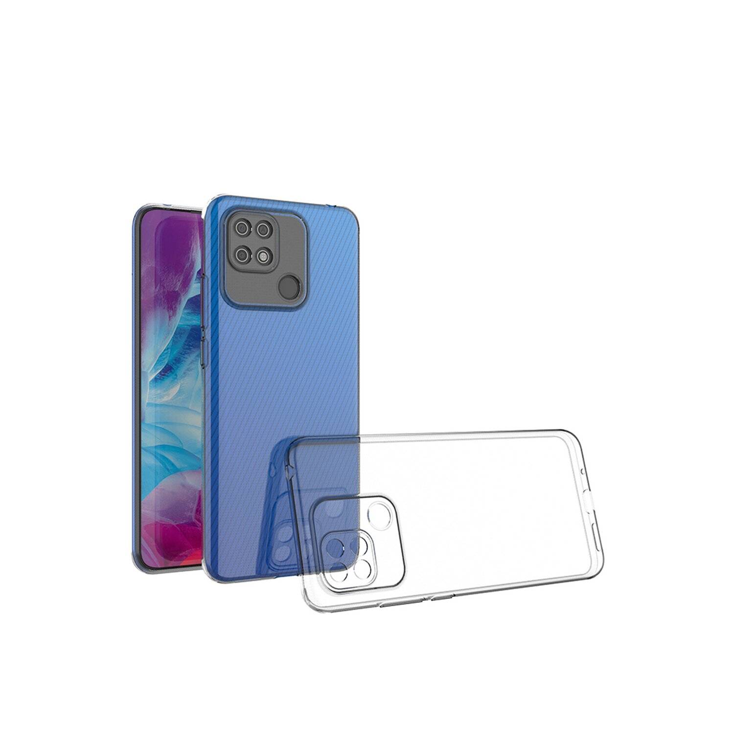Silikon Hülle Basic kompatibel mit HTC 11 Case TPU Soft Handy Cover Schutz Transparent