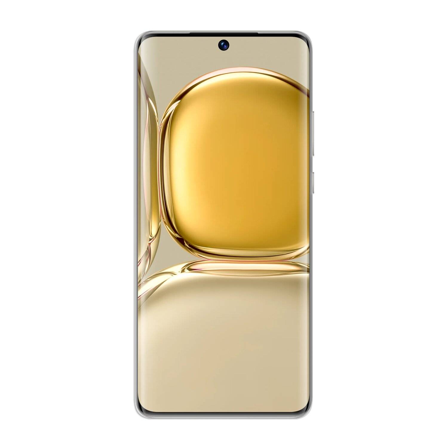 Silikon Hülle Basic kompatibel mit Huawei P60 / P60 Pro Case TPU Soft Handy Cover Schutz Transparent