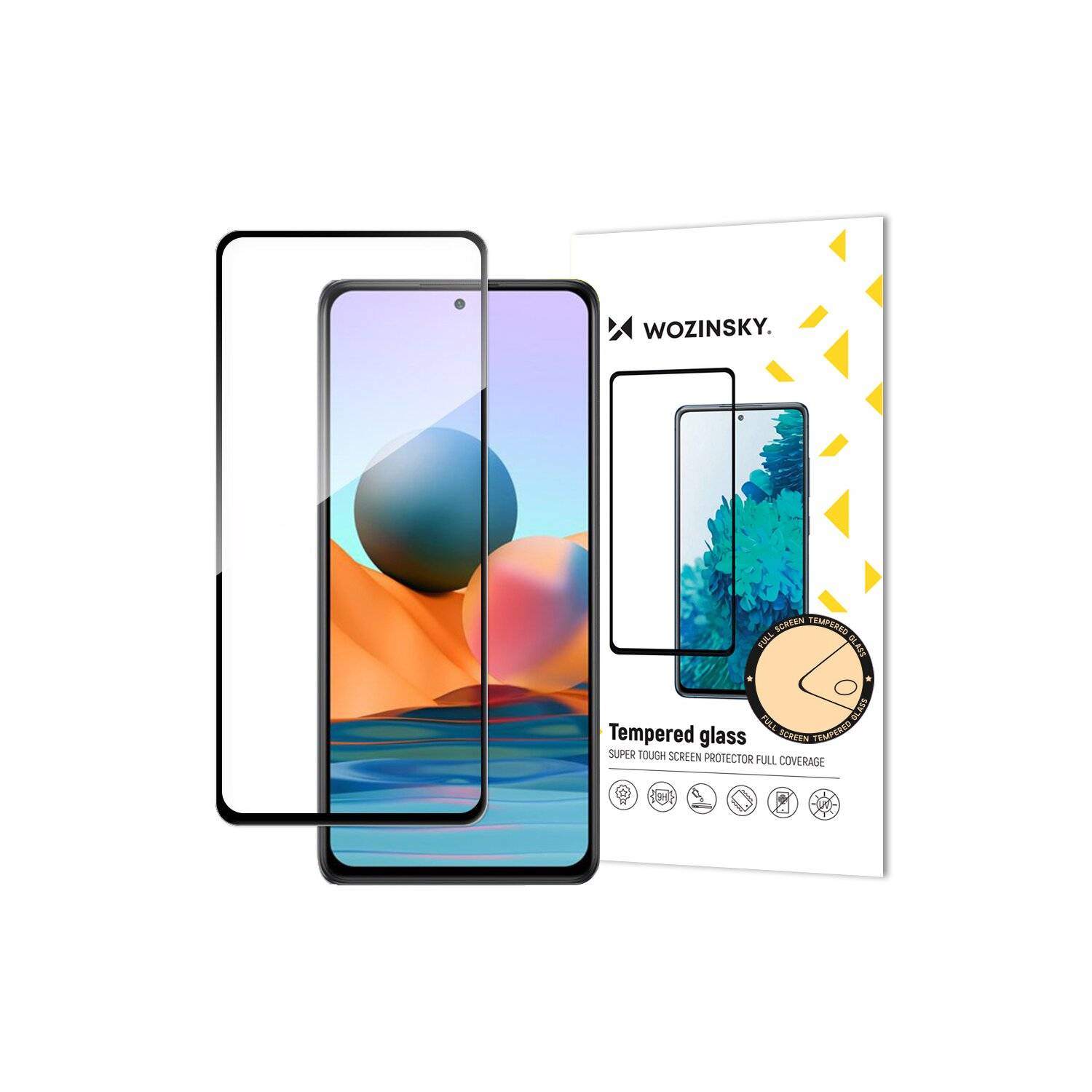 5D Schutz Glas kompatibel mit Xiaomi Redmi Note 12s Curved Folie Vollständig Klebend und Abdeckung