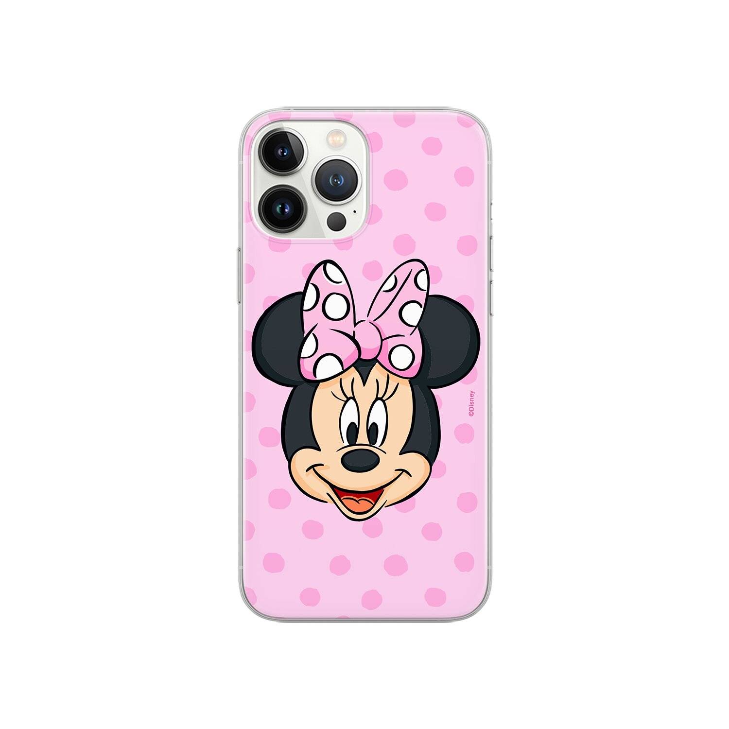Handyhülle Minnie 057 Disney Full Print Pink kompatibel mit Samsung Galaxy A42 5G