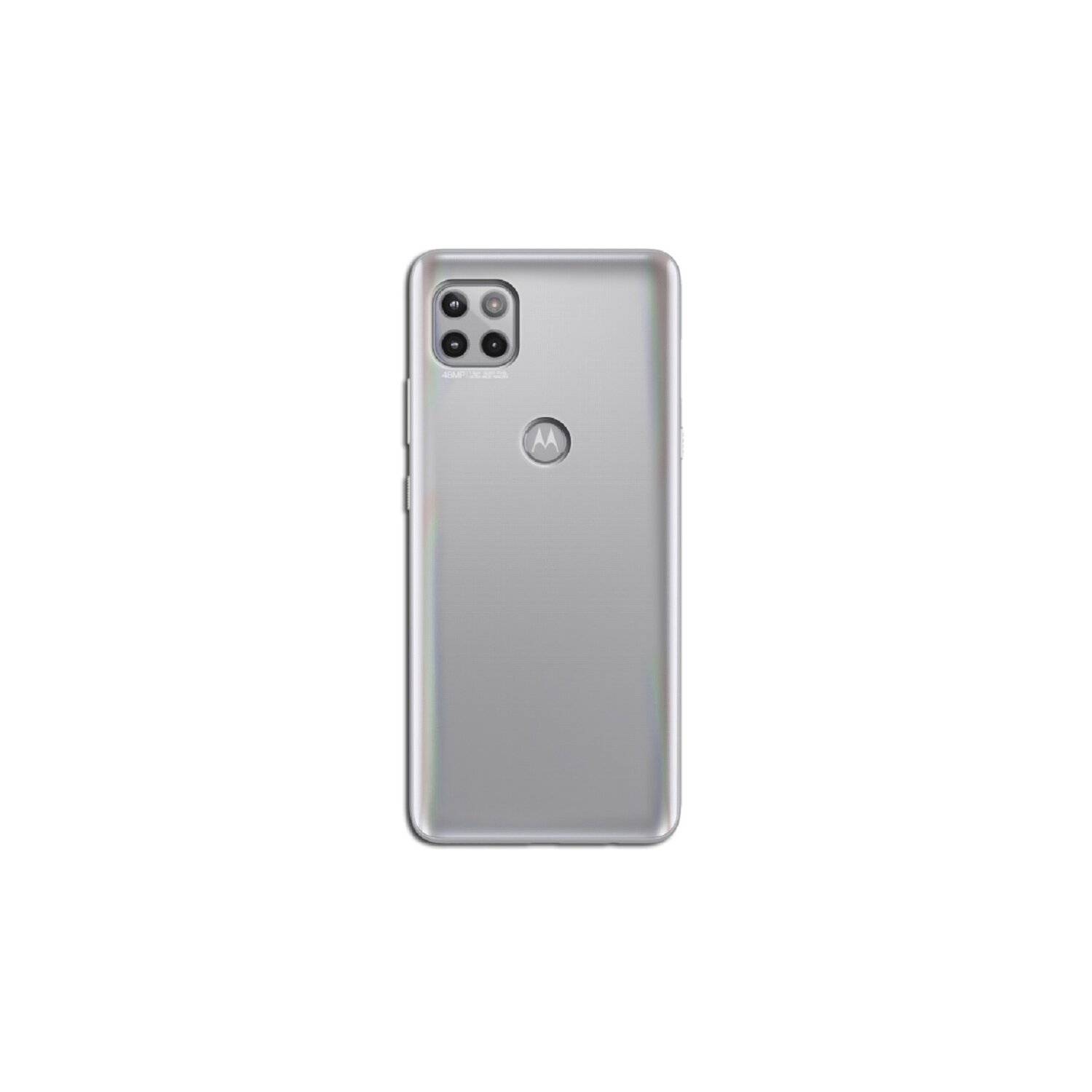 Silikon Hülle Basic kompatibel mit Motorola Moto E30 / E40 / E20S Case TPU Soft Handy Cover Schutz Transparent