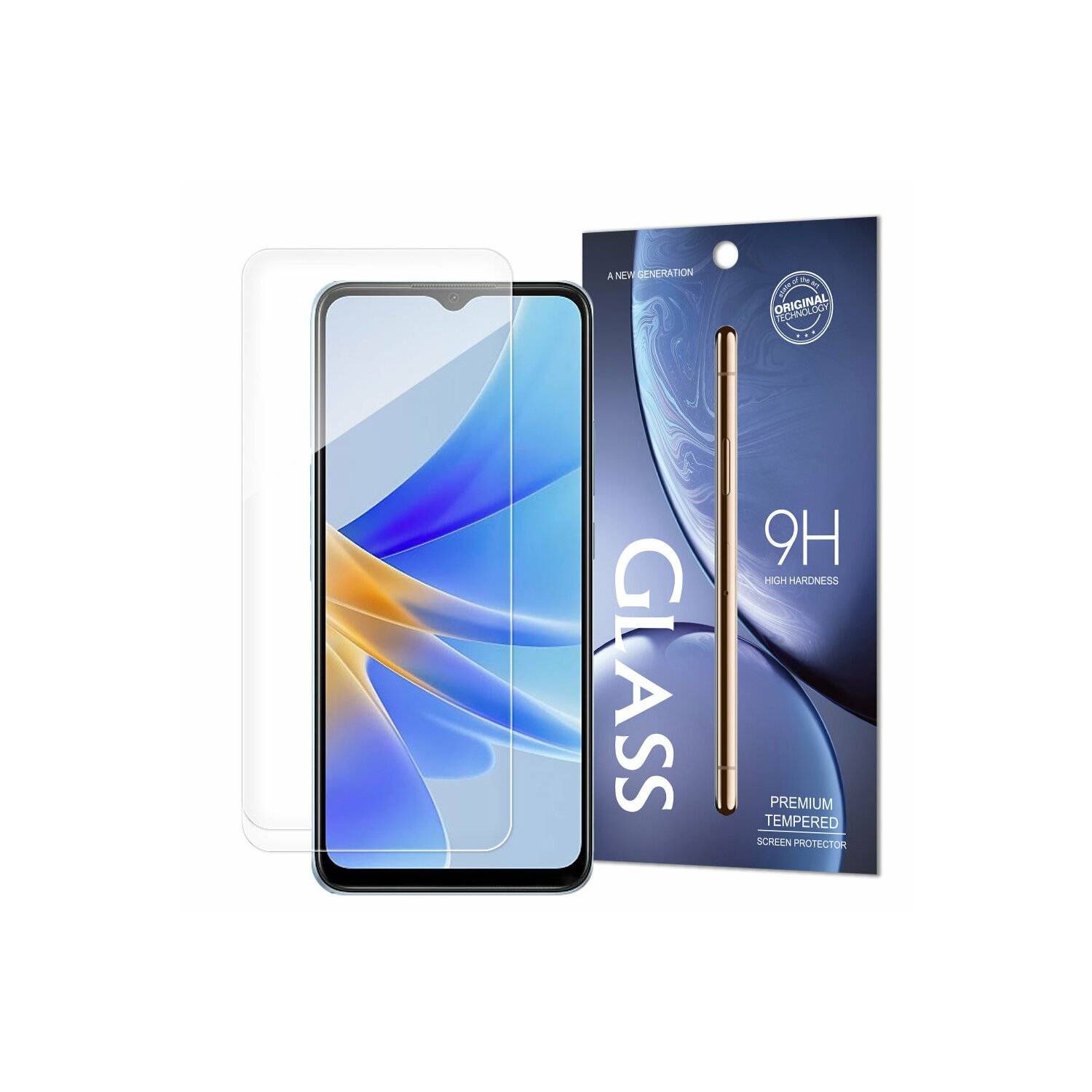 Schutzglas 9H kompatibel mit Oppo A78 5G Displayschutzfolie Schutzfolie Passgenau Glas