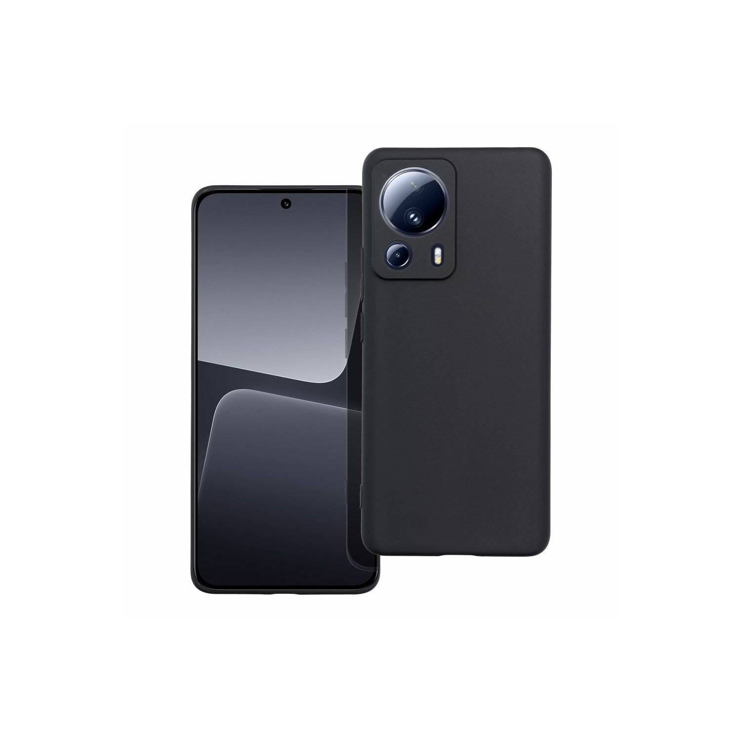 MATT Case Schutz Hülle Cover kompatibel mit Xiaomi 13 Pro Schwarz