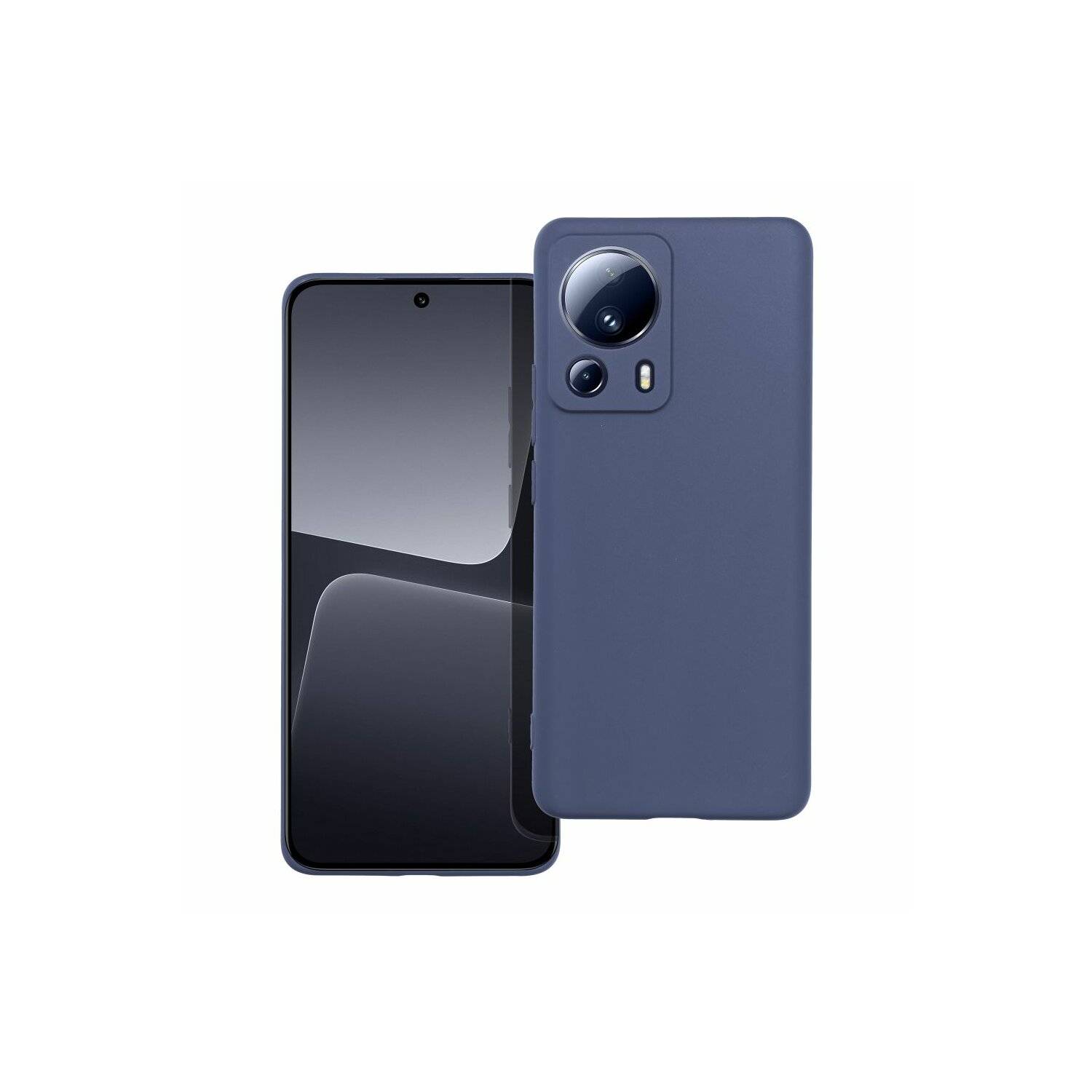MATT Case Schutz Hülle Cover kompatibel mit Xiaomi 13 Lite Blau