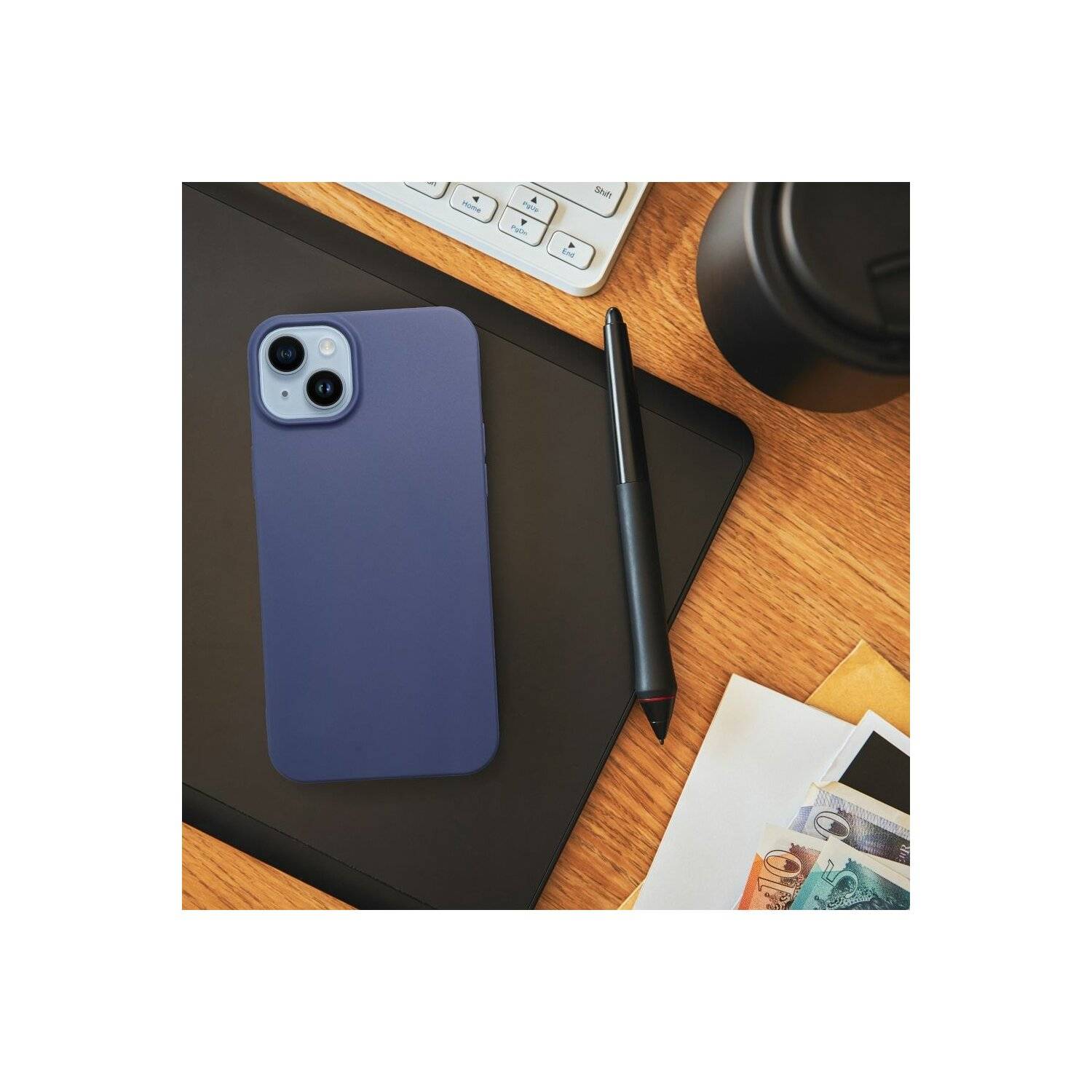 MATT Case Schutz Hülle Cover kompatibel mit Xiaomi 13 Lite Blau