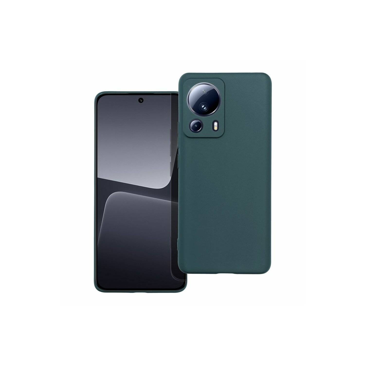 MATT Case Schutz Hülle Cover kompatibel mit Xiaomi 13 Lite Grün