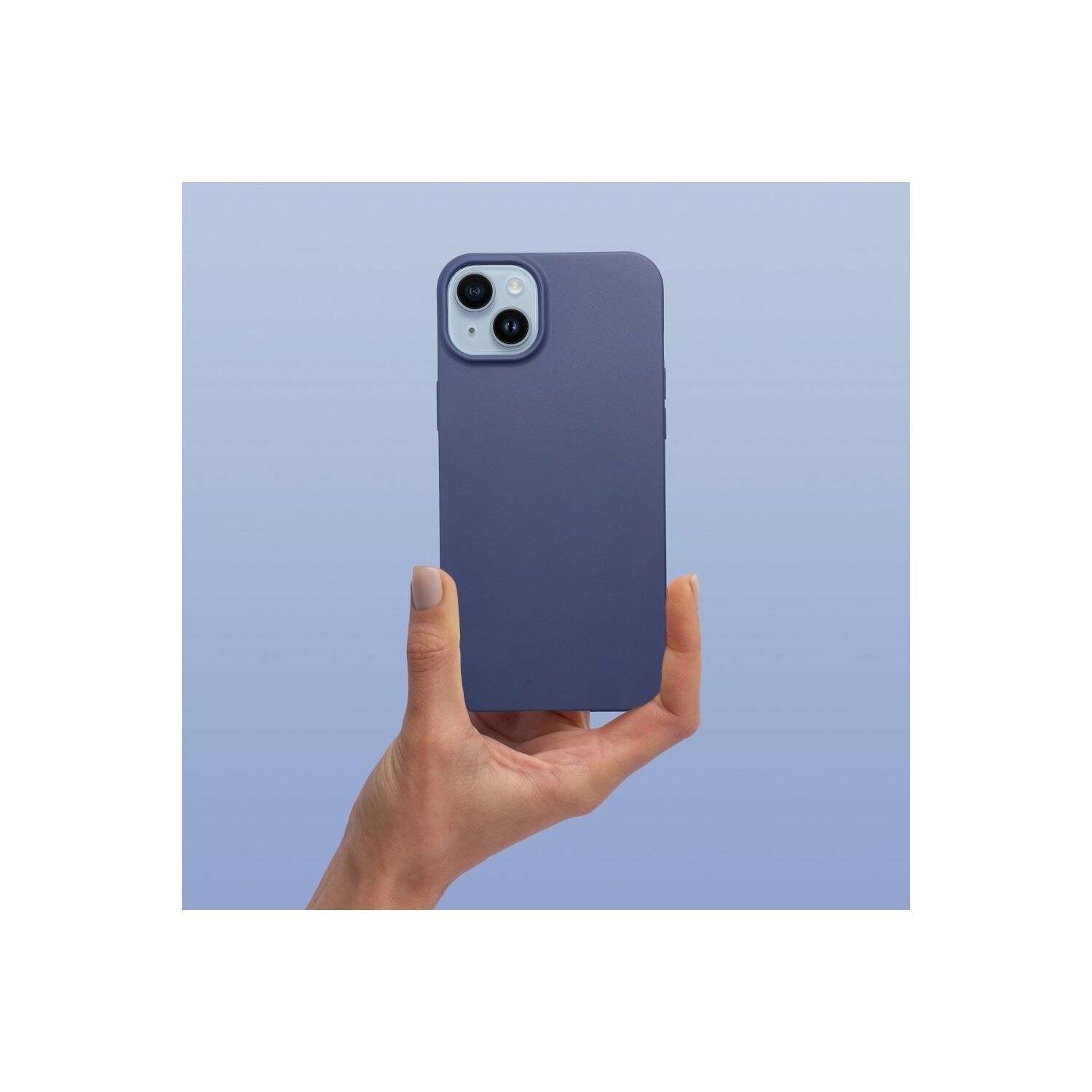 MATT Case Schutz Hülle Cover kompatibel mit Xiaomi 13 Lite Blau