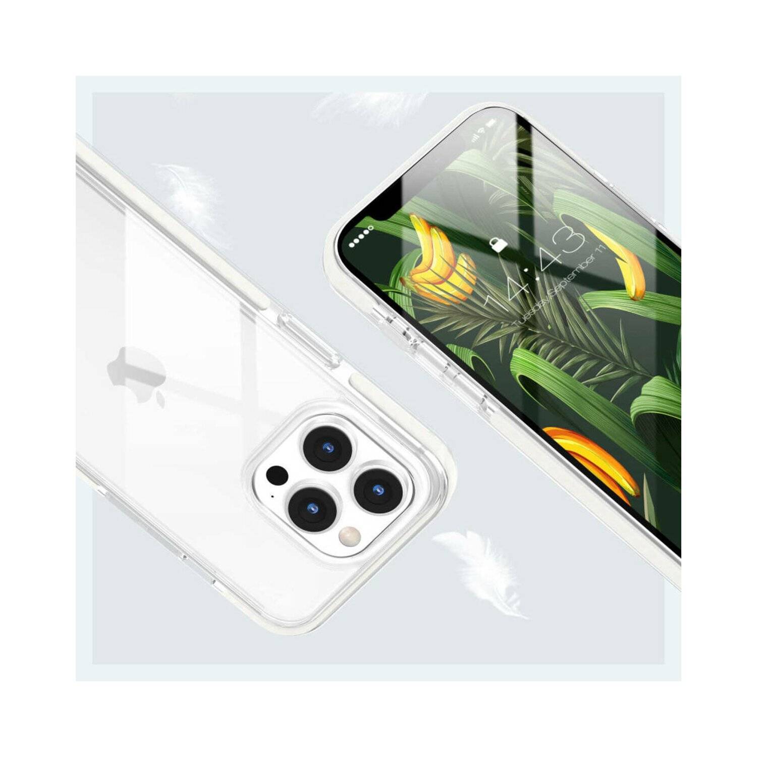 Hülle 2mm Slim Case kompatibel mit Motorola Moto G54 in transparent