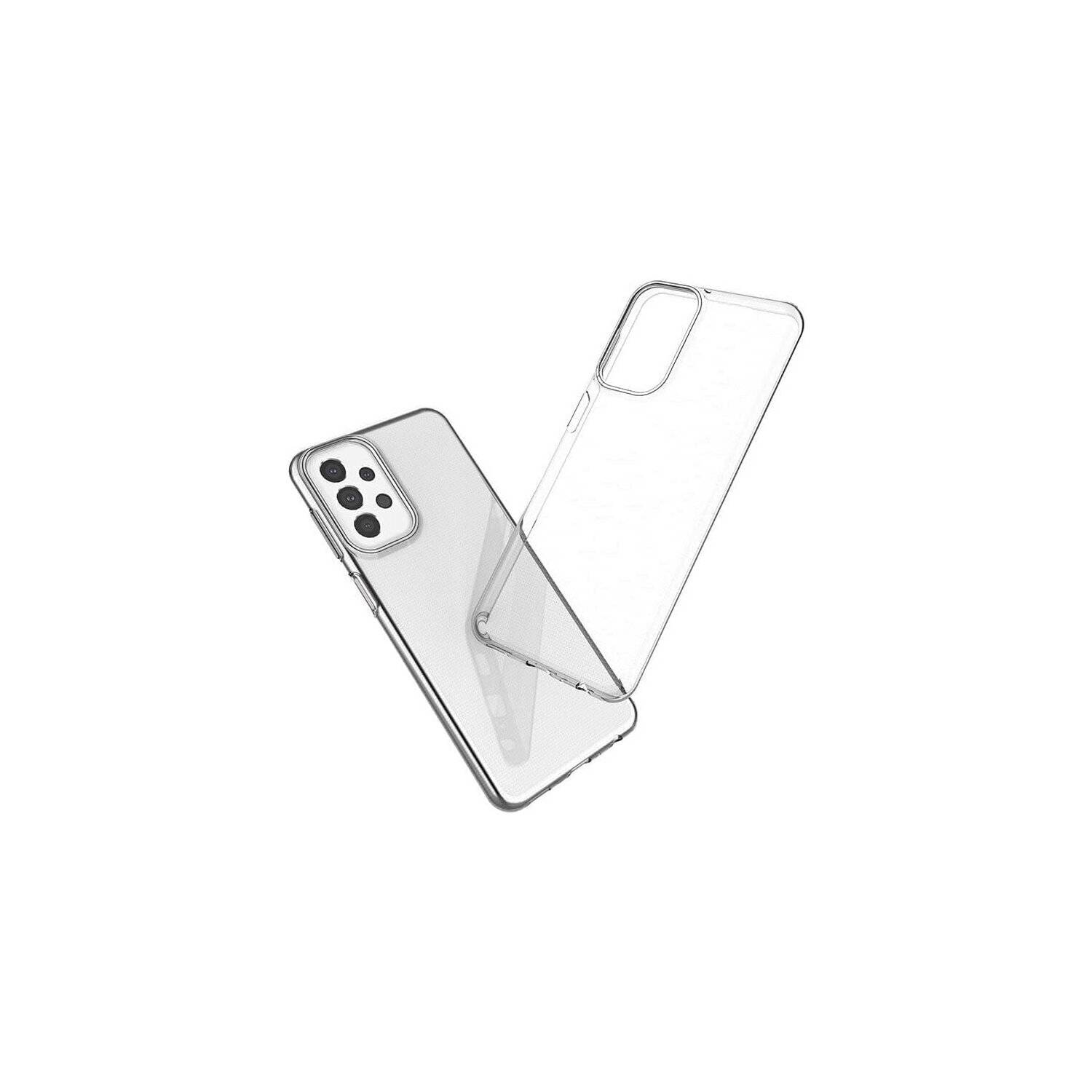 Silikon Hülle Basic kompatibel mit Xiaomi Redmi 13c 4G Case TPU Soft Handy Cover Schutz Transparent