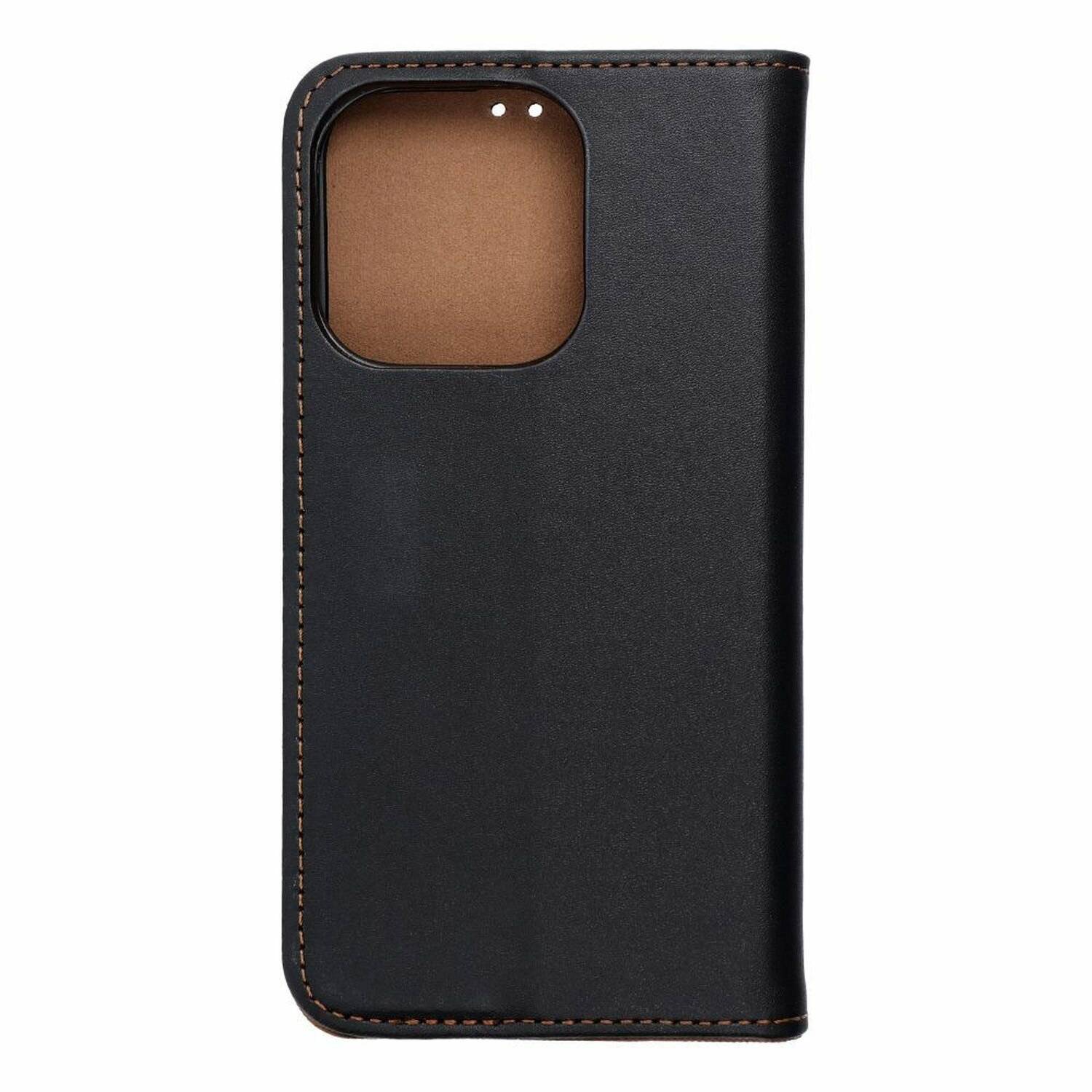 Smart Pro Echt Leder Hülle Tasche kompatibel mit Xiaomi Redmi Note 11s Schwarz