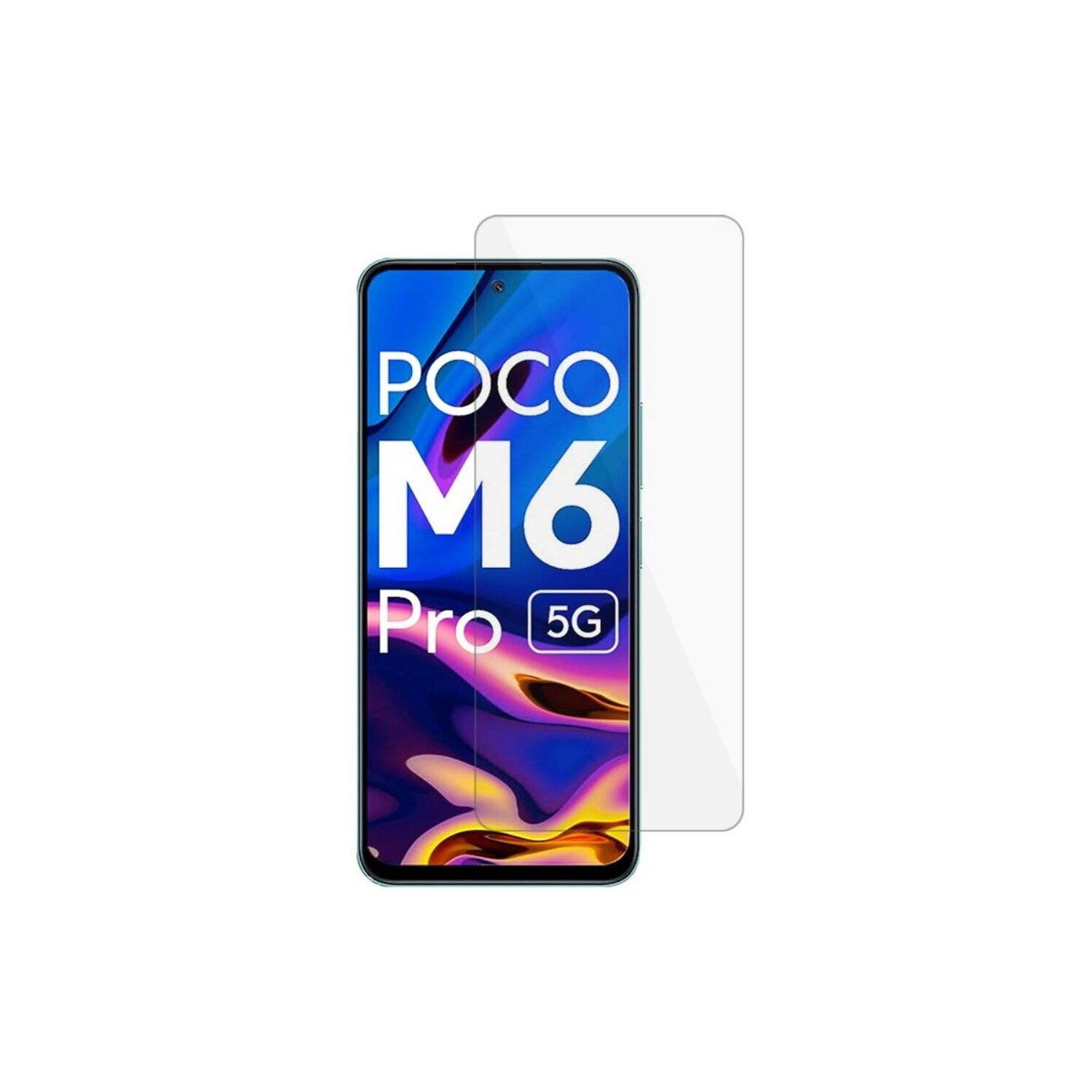 Schutzglas 9H kompatibel mit Xiaomi Redmi 12 4G Displayschutzfolie Passgenau Glas