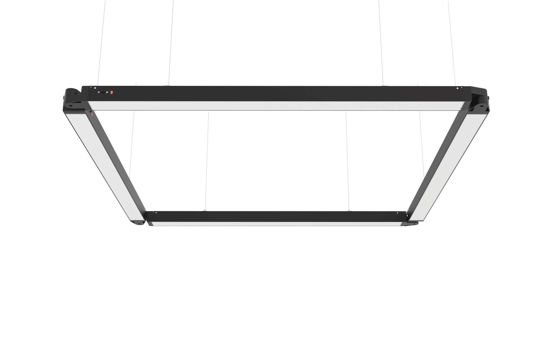 LED Line Prime Fusion Lineare Lampe 60W 4000K 7800LM 0-10V 90*110 ° Schwarz