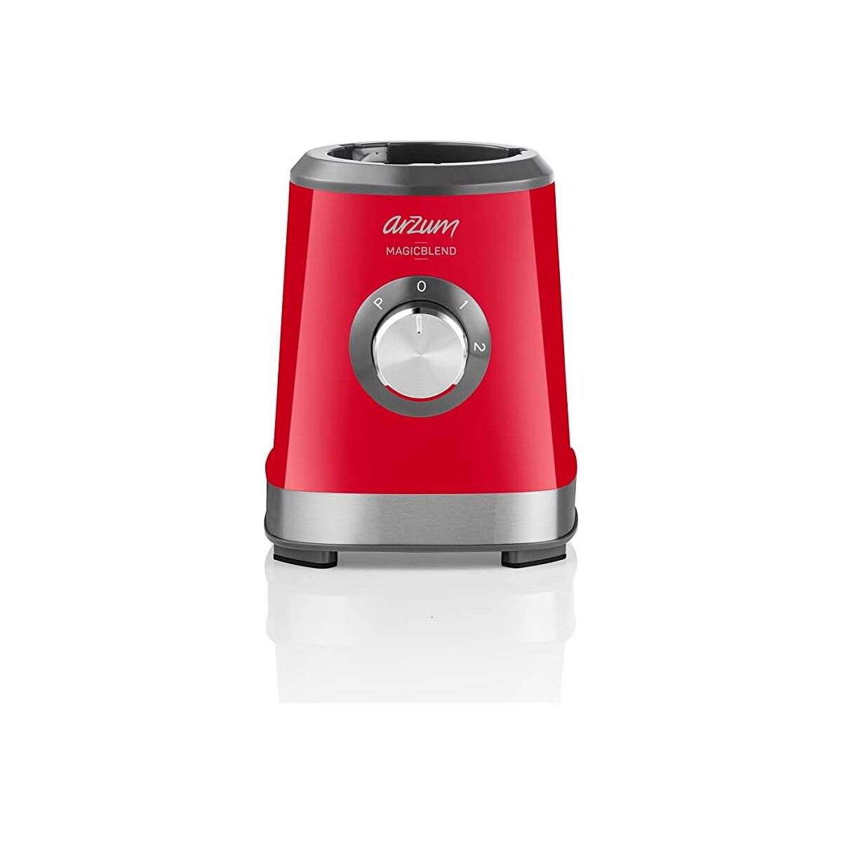 Arzum AR1159 Shake'N Take Personal Blender, Edelstahl 1200 ml Flasche 500W Rot