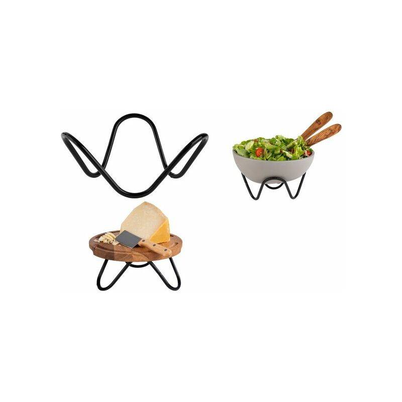 APS Buffetständer WAVE, Höhe: 130 mm, schwarz