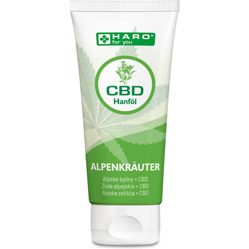 HARO CBD Alpenkräutergel, 100 ml Tube